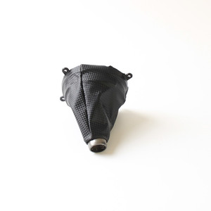 Funda protectora de fibra de carbono para palanca de cambios de coche, pieza de repuesto para Honda Civic - Product Image 3