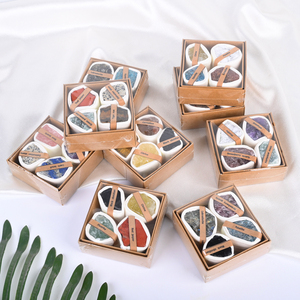 Ingrosso scatola regalo di cristallo di alta qualità con <span class=keywords><strong>pietre</strong></span> preziose grezze con <span class=keywords><strong>nomi</strong></span> di pietra - Product Image 5