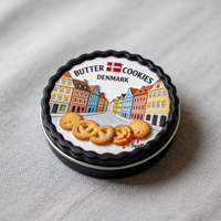 Aimant de réfrigérateur créatif 3D en résine, thème Food Truck et Monument du Danemark (Polsevogn), souvenir pour boutique de cadeaux touristiques