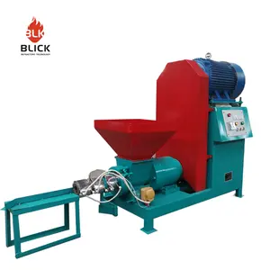 Máquina feita hq-bambu serragem carvão briquete carvão vegetal briquete para churrasco que faz a máquina com corte b