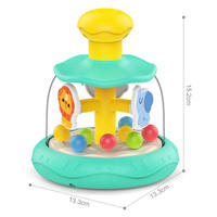 Jouet carrousel à presser pour faire tourner, pour les tout-petits de 0 à 6 ans, jouets éducatifs Montessori, modèle de cheval de Troie de table, jeu OEM, jouets pour bébés