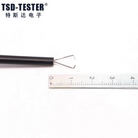Sonde de test électronique flexible haute tension professionnelle isolée à crochet rapide