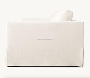 Panca con braccioli affusolati e rivestimento in tessuto Sassanid OEM Home Staging <span class=keywords><strong>Modena</strong></span> - Divano imbottito - Product Image 4