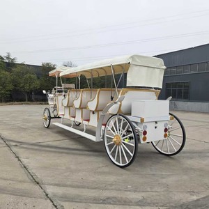 Charrette Électrique de Tourisme à 4 Roues, Buggy de Luxe pour Sites Panoramiques et Événements de Mariage, Alimentation Durable sur Batterie - Product Image 3