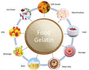 Spons <span class=keywords><strong>Gelatin</strong></span> aemostatik yang dapat diserap-zat tambahan makanan-permen, Makanan dan minuman, perawatan kesehatan - Product Image 1