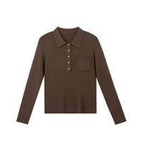 Cardigan pour femme en laine pure 100% certifiée GOTS & OEKO-TEX | Fabrication sur mesure avec bouton floral et dentelle