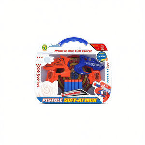 Soft Attack Toy Guns Set With <b>Darts</b> And Case For Kids Play 29x25x7 Cm - Product Image 2