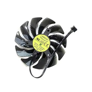 พัดลมระบายความร้อน4Pin T129215SU 88มม. 3pin สำหรับ <span class=keywords><strong>Gigabyte</strong></span> <span class=keywords><strong>GTX</strong></span> <span class=keywords><strong>1050</strong></span> <span class=keywords><strong>Ti</strong></span> <span class=keywords><strong>GTX</strong></span> 1080 1060 NVIDIA เกม1070นาทีการ์ดจอ3G AMD - Product Image 3