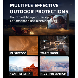 Chất lượng cao 43 49 55 65 75 98 inch không thấm nước IP67 quảng cáo ngoài trời hiển thị kỹ thuật số <span class=keywords><strong>LCD</strong></span> Bảng điều chỉnh cho các cửa hàng bán lẻ OEM 1 năm - Product Image 4