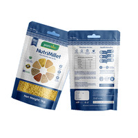 Sac de 5 kg pour aliments pour poissons, vente en gros d'usine, sac tissé en PP laminé BOPP écologique pour l'alimentation animale (bovins, oiseaux, poissons)