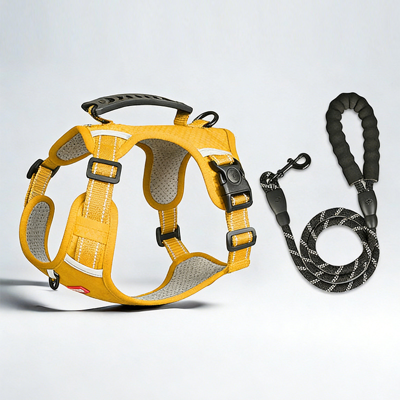 Jaune [sangle réfléchissante de 1,5 m pour la poitrine et le dos]
