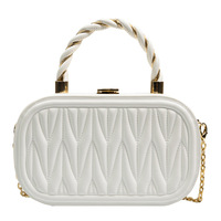 Nouveau Simple Chaîne De Poche Simple Épaule Petit Sac Carré Sac Tendance 2025