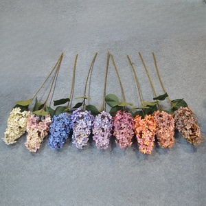 Hortensia artificial de seda de otoño 2025 para decoración del hogar, materiales florales de alta calidad para Arreglo de mesa - Product Image 6