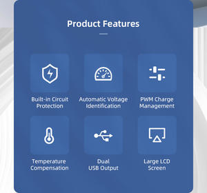 कारखाने प्रमाणित कुनग सौर चार्जर नियंत्रक 48 वी 60a 3120w अधिकतम पी वी पावर लिथियम बैटरी के साथ संगत - Product Image 6