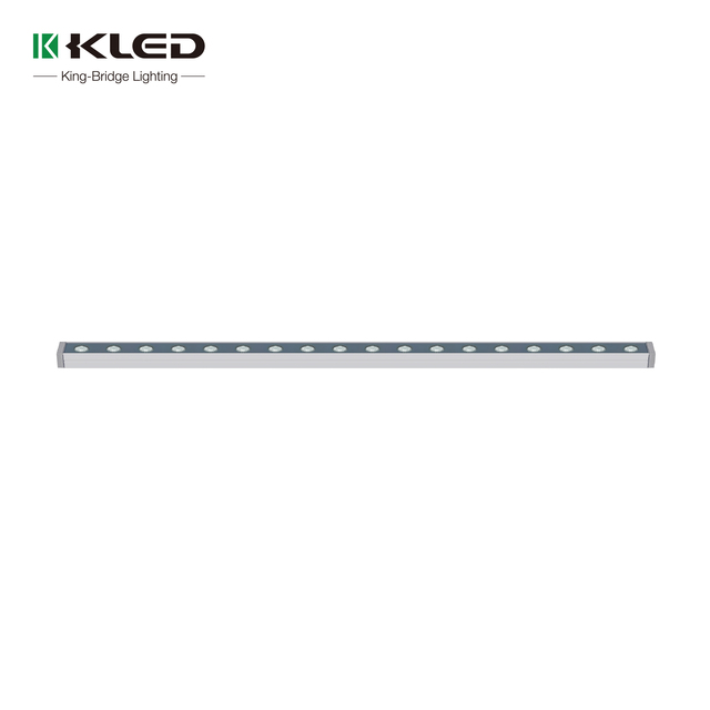 KLED Lighting Building Decoration DMX Led Outdoor Facade Linear Strip Lighting 3in1 Led Tube Line Light IP66 Rated Aluminum