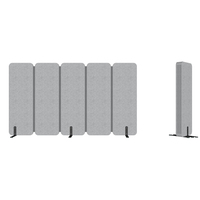 Paravent pliable en feutre PET, certifié BSCI et ISO, respectueux de l'environnement, pour la séparation acoustique des espaces, solutions d'intimité pour bureaux et salles de classe