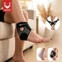 Attelle de cheville en nylon légère et très élastique pour l'hiver, absorption des chocs, soulagement de la pression, protection quotidienne sportive anti-entorse