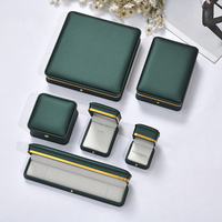 Boîte à bijoux imprimée personnalisée, cuir de luxe, haut de gamme, petit cercueil, bijoux, coffret cadeau