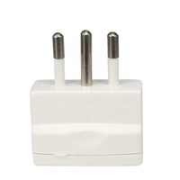 Adaptateur de prise de voyage italienne, prise universelle, adaptateur de prise électrique, prise multiple blanche 10A