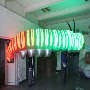 Marioneta Inflable de <span class=keywords><strong>Gusano</strong></span> con Degradado de Color Premium, Ligera para Actuaciones Nocturnas - Product Image 6