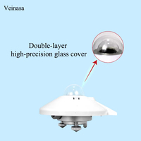 Veinasa XS-TBQ02A-RS485 Capteur de rayonnement solaire total Spectromètre à absorption atomique Capteur de première mesure conforme à la norme nationale de classe A