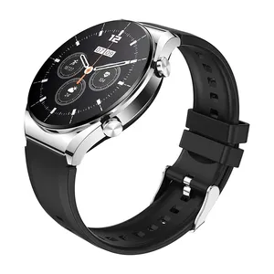 1.32 Inch Fashion Fitness Tracker Smart Watch GT60 BT Answer Call Dia Multiple UI NFC Wristband