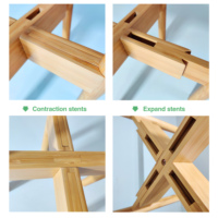 Support de plantes en bambou, de sol au plafond, support de fleurs en fer moderne minimaliste, étagère de plantes en métal, support de pot de fleurs croisées