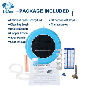 Purificador solar blanco de alta calidad <span class=keywords><strong>para</strong></span> <span class=keywords><strong>spa</strong></span> y piscinas inflables Material de PVC y PC Ionizador de cobre <span class=keywords><strong>para</strong></span> piscinas - Product Image 5