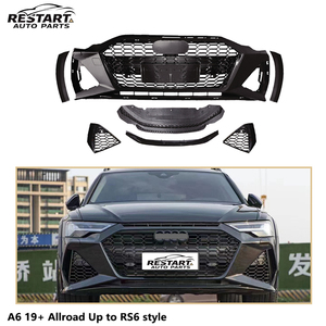 Kit Carrozzeria Anteriore Restart PP per AUDI <span class=keywords><strong>A6</strong></span> <span class=keywords><strong>C8</strong></span> 2019-2021 <span class=keywords><strong>Allroad</strong></span>, Aggiornamento a RS6 |   Installazione Diretta |    Nuovi Arrivi - Product Image 1