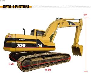 รถขุดมือสอง Cat 320BL ของแท้จากญี่ปุ่น 20 ตัน รถขุดแคตเตอร์พิลลาร์ขนาดเล็ก เครื่องขุดดิน - Product Image 2
