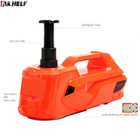 Kit de cric électrique portable 12V 5T 2-en-1 avec clé, ensemble d'outils de réparation automobile pour l'entretien des voitures