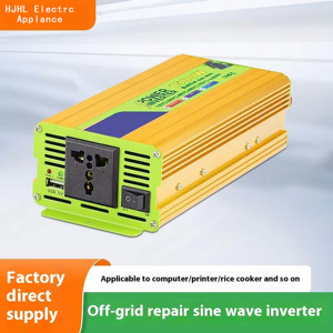HJHL Fuente de Energía de Emergencia Portátil de Onda Corregida 1500W 220VAC Monofásica para Uso Industrial y Doméstico, Fuera de Red, 94% HJ12V-220V - Product Image 5