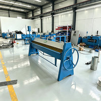 Machine à plier manuelle en acier inoxydable pour le pliage de tôles et de boîtes