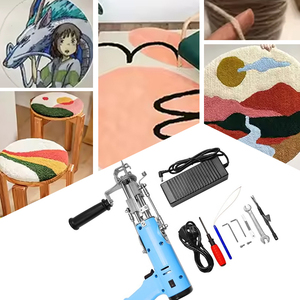 Pistolet à tufting électrique portable complet, fabriqué en usine, haute sécurité, design personnalisé, <span class=keywords><strong>pour</strong></span> débutants et amateurs - Product Image 1