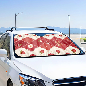 Pare-soleil <span class=keywords><strong>de</strong></span> voiture à pliage rapide <span class=keywords><strong>de</strong></span> haute qualité Pare-soleil en <span class=keywords><strong>verre</strong></span> <span class=keywords><strong>de</strong></span> voiture Blocage UV efficace pour tous les véhicules - Product Image 2