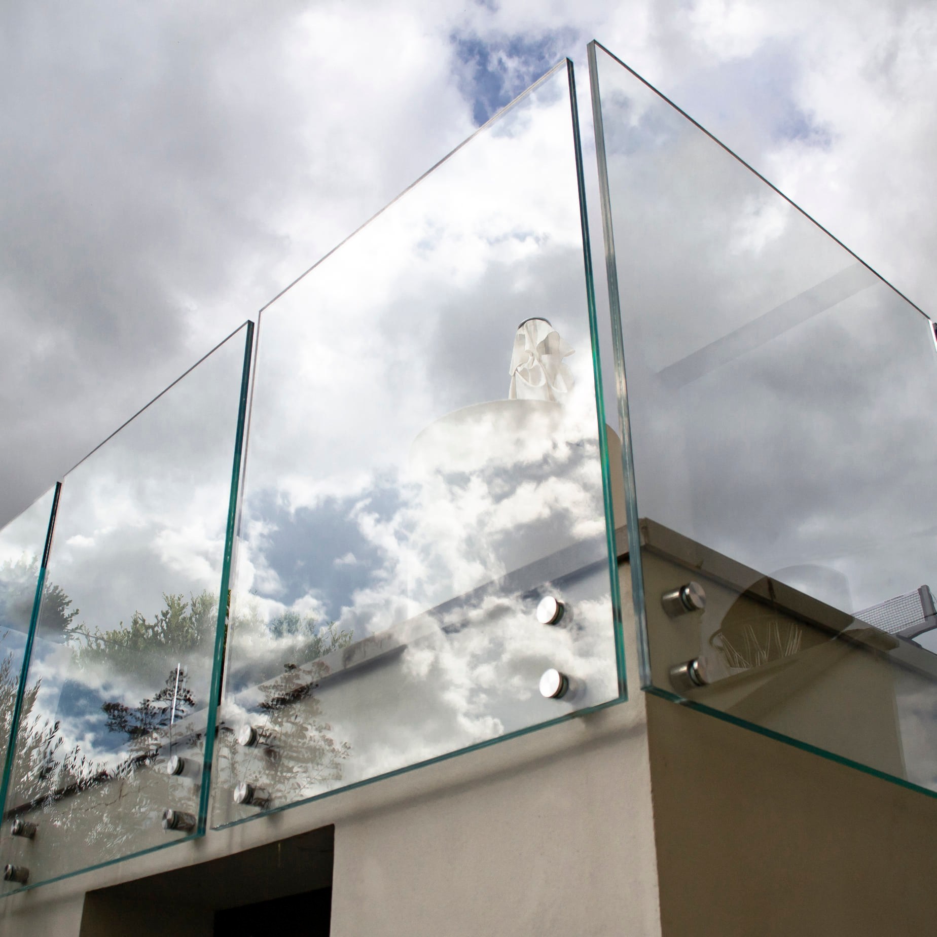 Ace Standoff Glass Railing Balcony Stair Deck Railing Balustrades & Handrails · image 5