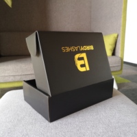 Boîte en papier personnalisée pour téléphone, emballage pour gadgets, au détail, couverture arrière pour téléphone, 50 pièces
