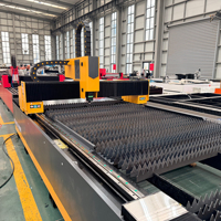 Ventes chaudes : Machine de découpe laser à fibre CNC 6000W 12000W 20000W pour la découpe de tôles et plaques en acier