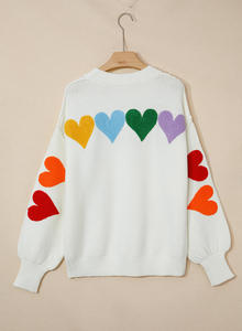 ZATRHMBM Abbigliamento Donna Primavera/Autunno 2026 Nuova Moda Maglione Pullover a <span class=keywords><strong>Pois</strong></span> Retrò Casual a Maniche Lunghe - Product Image 2
