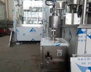 Bán tự động của nhãn hiệu chai rượu vang chai thủy tinh thu hẹp Máy đóng nắp cho PVC viên nang - Product Image 4