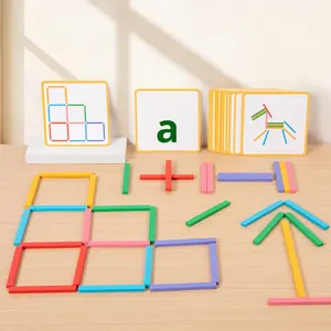 Giocattoli Educativi in Legno per Bambini dell'Asilo, Puzzle Cognitivo per l'Apprendimento di Numeri e Quantità, 3-6 Anni - Product Image 2