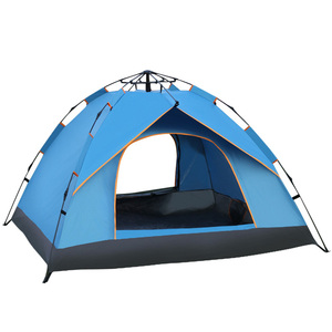 Tente de Camping pour 1, 2 et 3 à 4 personnes, imperméable, à deux portes, installation facile, légère, pour l'extérieur, la randonnée, l'alpinisme - Product Image 3