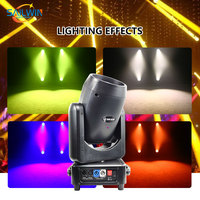 Profesional 200W Sharpy LED Matrix Light Mini Stage Moving Head Beam DJ Night Club Disco RGBW DMX512 equipo de iluminación de escenario