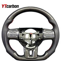 Volant de course YTcarbon en fibre de carbone, design personnalisé, modifié pour Dodge Dart 2013-2016, accessoires de volant de voiture