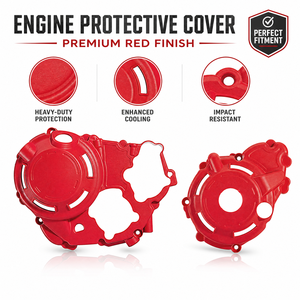 Nueva Cubierta Protectora de Motor Más Popular para Honda CRF250L <span class=keywords><strong>CRF300L</strong></span> 2020-2024, Cubierta de Cárter ABS Negra, Azul y Roja - Product Image 3
