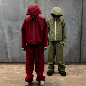Custom Windbreaker Jacket and Nylon Track Pants Zipper Nylon Sweatsuit Men Windbreaker <strong>Tracksuit</strong> - Product Image 1