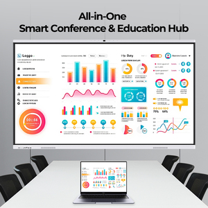 Tableau interactif intelligent DreamSource Android 11 4+32 Go 55/65/75/86/98 pouces 4K tactile 40 points Garantie 3 ans pour l'enseignement en ligne - Product Image 5