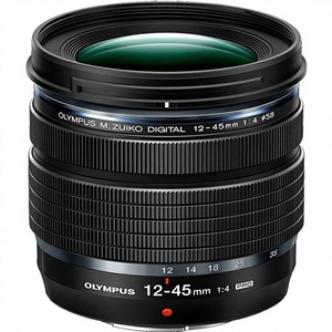 Objectif M.Zuiko Digital ED 12-45mm F4.0 PRO pour capteur 4/3, filtre 58mm, compact, léger, étanche aux intempéries, Olympus M.Zuiko Digital ED 12-45mm - Product Image 1