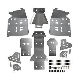 3mm Aluminium Skid <span class=keywords><strong>Plate</strong></span> Volledige Set Dikte Aanpasbaar voor ODES 1000 850 650 ATV UTV Carrosserieonderdelen - Product Image 2