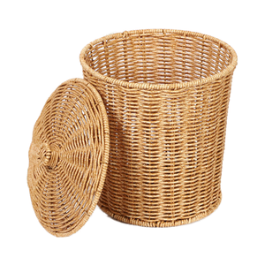 इकियांग रतन बुना हुआ रतन बुना हुआ रतन बुना हुआ रतन कपड़ों के लिए कपड़े धोने के लिए बड़ी क्षमता वाले गंदे कपड़े - Product Image 1